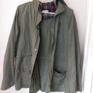 Hooded Green Jacket